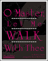 O Master Let Me Walk with Thee Handbell sheet music cover